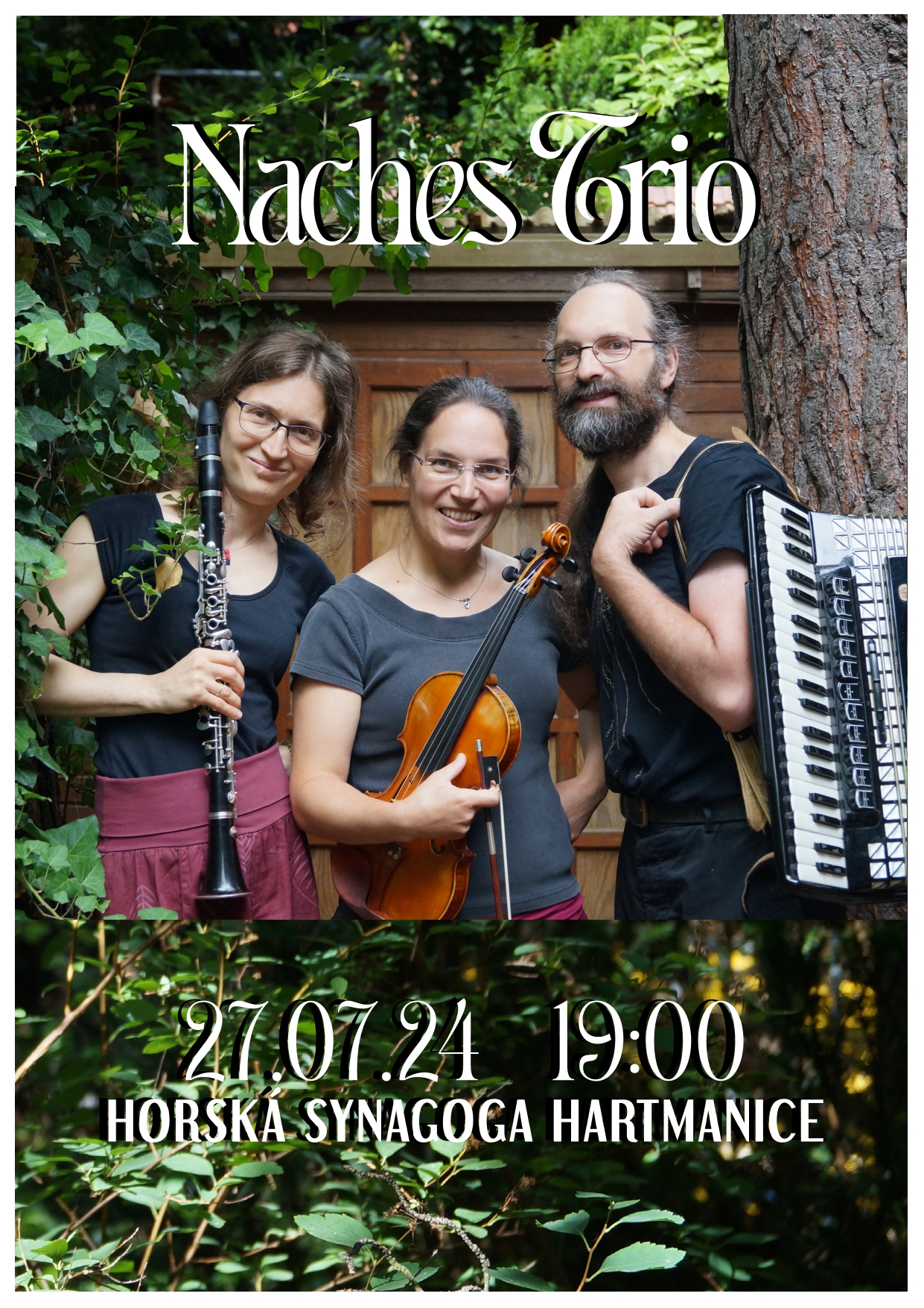 koncert uskupení Naches Trio