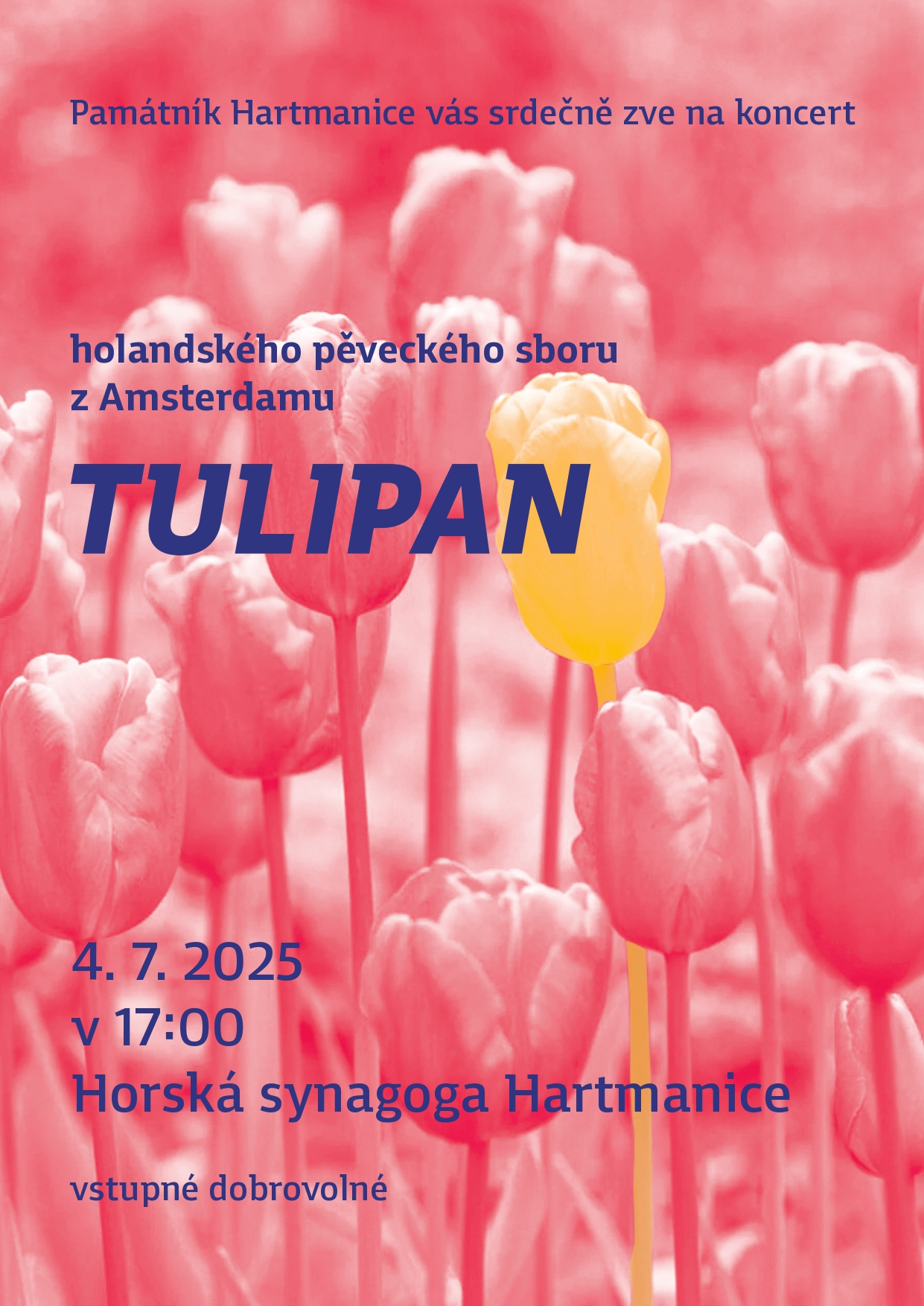  koncert holandského pěveckého sboru Tulipan